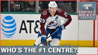 Who Should You Draft First Overall? Top 10 Best Centreman In Fantasy Hockey | McDavid | MacKinnon