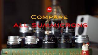 2024 A comprehensive guide to Leica 35mm summicron | EP01 Overview