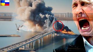 just now! F-16 Cripples Russia's Vital Heart: Crimean Bridge Destroyed