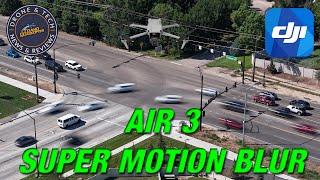 DJI Air 3 Creating a Super Blur HyperLapse Using a Freewell ND 1000 Filter