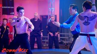 Robby Keene vs Hawk FINAL FIGHT (Part-2/2) [1080p 60fps] | Cobra Kai Season 4