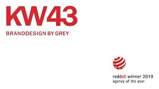 KW43 Branddesign by Grey Germany is Red Dot: Agency of the Year 2019