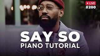 Armonia Avanzata con Say So - PJ Morton