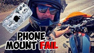 Destroyed Phone Leaves Me Stranded With No GPS On Motorcyle Road Trip