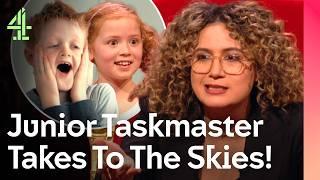 Rose Matafeo & Mike Wozniak's SNEAKY paper planes task! | Junior Taskmaster | Channel 4