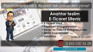 Pazaryerlerini ve E-ticaret sitenizi tek panelden yönetin Pazaryeri Entegrasyonu