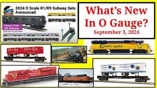 New O Gauge Releases For September 3, 2024 - Lionel and MTH!