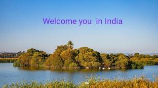 India Welcome You/ Mountain waterfall River / meditation song‍️‍️ /savnit bharti / deep relex