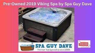 Used 2019 Viking Spa Hot Tub by Spa Guy Dave - 110 V Plug & Play