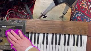 Synths You Didn’t Know You Didn’t Want:  Korg M500 Micro Preset.  G Funk synth in a wooden box