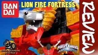 Bandai Power Rangers: Ninja Steel│LION FIRE FORTRESS Review [German/Deutsch]