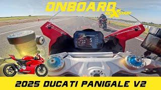 2025 Ducati Panigale V2S | Onboard lap Circuito de Sevilla