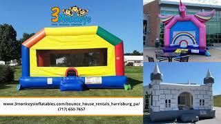Bounce House Rentals Harrisburg PA - 3 Monkeys Inflatables - 717-650-7657
