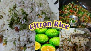 If you haven't tried this citron rice recipe do try its very tasty || heralikayi chitranna recipe 