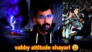 best vabby shayari  attitude vabby shayari  vabby 731 whatsapp shayari status 