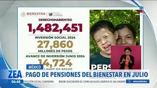 Pensiones Bienestar: Pago del bimestre julio-agosto se realizará durante todo el mes de julio | Zea