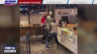 Caught on camera: Fight starts in Atlanta Airport between employees