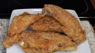 How to make Fried Turkey wings