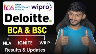 TCS Smart Hiring Exam Results | Deloitte Interview Update | Wipro SVAR Results