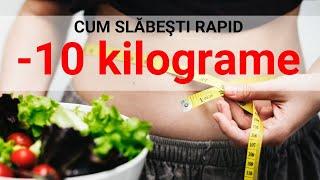 Cum slăbești rapid 10 kilograme! Secretele nutritionistului.