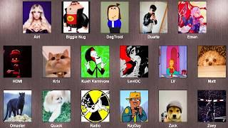 TOTAL DRAMA BIG BROTHER ME VS MY CHANNEL MEMBERS & SERVER BOOSTERS  3