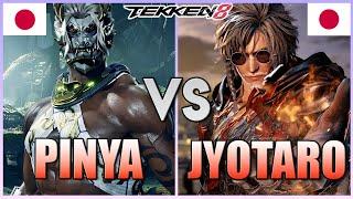 Tekken 8  ▰  Pinya (#1 Ranked Raven) Vs Jyotaro (Clive) ▰ High Level Matches!