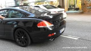 BMW 650i - BRUTAL Revs and Sounds (Eisenmann)