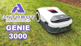 New Anthbot Genie 3000 Robotic Lawn Mower with RTK + Quadvision