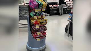 Mars' Smiley Robot at ShopRite