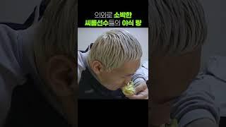 최홍만은 피자 몇판 먹을까? [인간극장] KBS 040225 방송