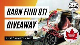 Custom Diecast Porsche Barn Find (AND GIVEAWAY) w/@MapleLeafCustoms