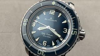 2024 Blancpain Fifty Fathoms Automatique 42.3mm (5010-12B40-O64B) Blancpain Watch Review