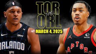 Toronto Raptors vs Orlando Magic Full Game Highlights - March 4, 2025 | NBA Regular Season