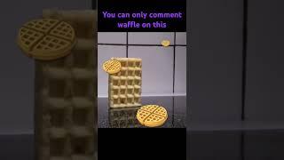 You can only comment waffle on this