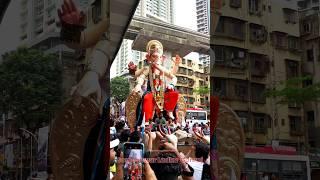 Someshwar Ladka Ganraj Dharavi | Mumbai Ganpati Aagman 2024 | Ganpati Bappa Morya  #ganpati #shorts