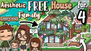 Aesthetic FREE NATURAL CHIC HOUSE MAKER Family of 4AVATAR WORLD House Ideas NEW UPDATE House Design