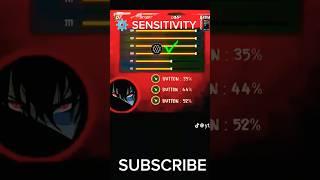 Free Fire Headshot setting 2024  Best Sensitivity Settings ️| Sensitivity + Hud Settings Free Fire