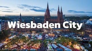 Walking in Wiesbaden, Germany (full HD) August 2024