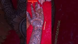 #wasi mehandi designs# beautiful latest Bridal mehandi designs#for front hand#new2022#shorts