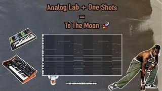 Analog Lab + One Shots = To The Moon | How To Make Spacey Samples For Travis Scott | Silent Cook Up