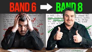 IELTS Writing Task 1- Convert Band 6 to Band 8