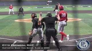 Otto Espinoza Prospect Video, RHP, Huntington Beach High School Class of 2025