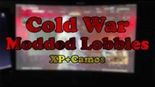 BLACK OPS COLD WAR: XP LOBBY/MODDED LOBBY- LEVEL 1000 AND DARK EATHER