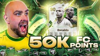 50K FC Points Decides My Team w/ WINTER WILDCARD R9 RONALDO!