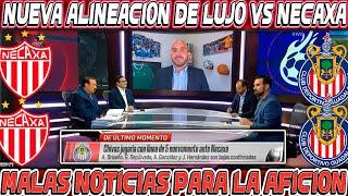  REPORTE DE ULTIMA HORA DEL REBAÑO! NUEVA ALINEACION VS NECAXA! DURAS BAJAS POR LESION! ANALISIS!