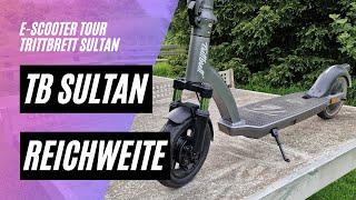  Trittbrett Sultan  Reichweitentest (36V, 15AH, 500W)