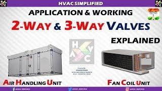 FCU & AHU - Applications of 2-Way and 3-Way Valves (HVAC SYSTEM)