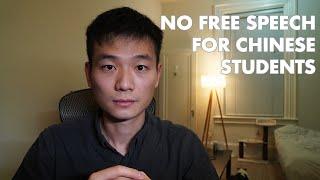 Why Chinese students studying in the West do not have freedom of expression | Why most don't care