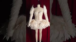 I designed a dress for CHAPPELL ROAN! black-swan lake inspired! #shorts