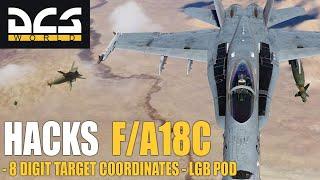 DCS Hacks - 8 Digit Target Coordinates- LGB POD